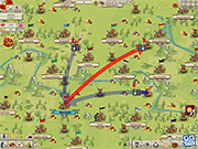 Goodgame Empire - Carte du monde et attaques simultanes